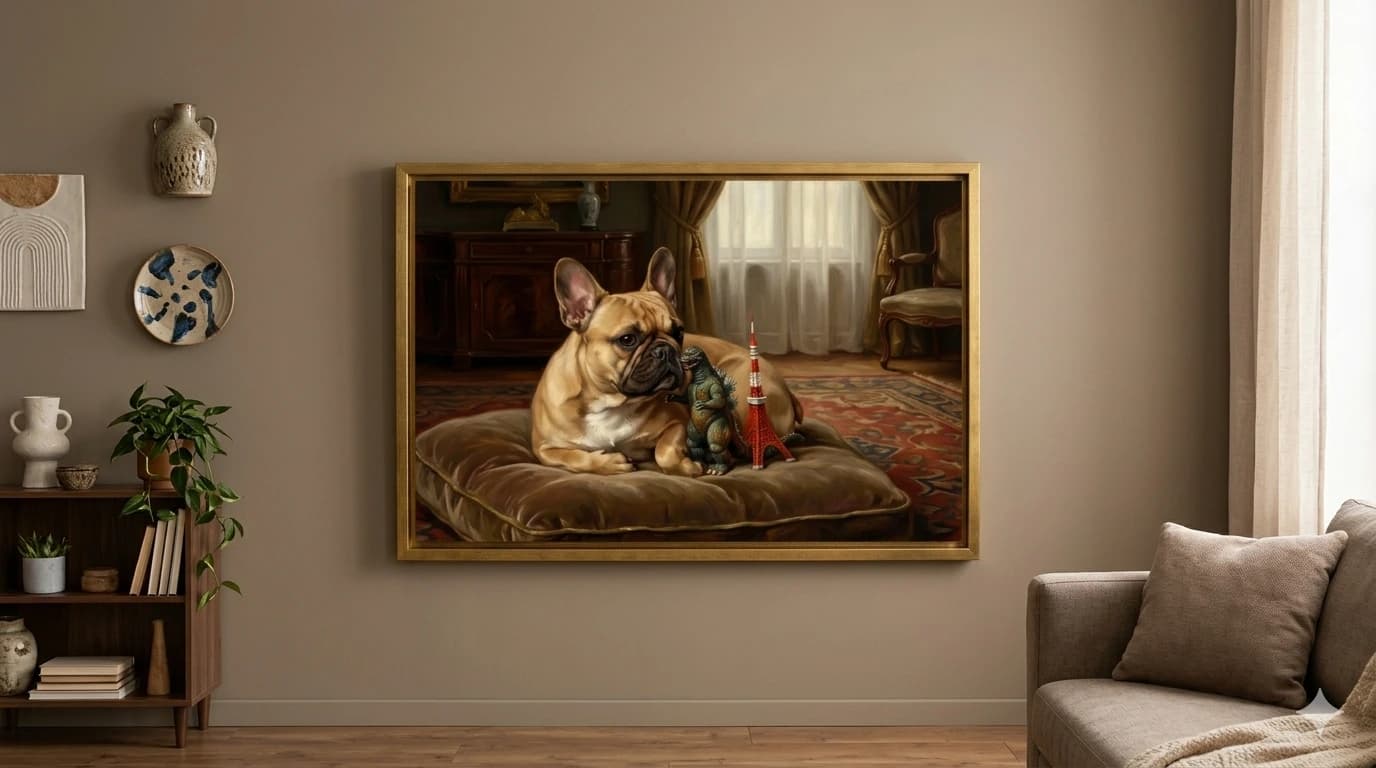 Contemporary style portrait example